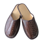 Full brown men's slippers Size 40 Only