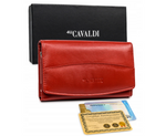 4U Cavaldi - Women Purse - RED (Natural Leather)
