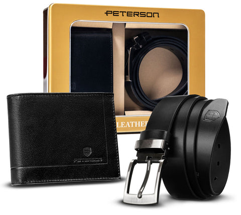 Peterson - Wallet & Belt (Gift Set)