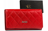 Rovicky - Women Purse - Quilted Pattern (Natural Leather)