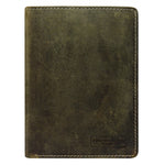 Forever Young by 4U Cavaldi - Vertical brown wallet for men