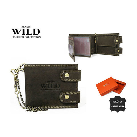 Always Wild - Leather Collection with a chain