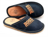 BOSS Slippers - Navy (For children and teenagers) ONLY 31, 32 and 35
