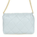 Quilted satchel bag